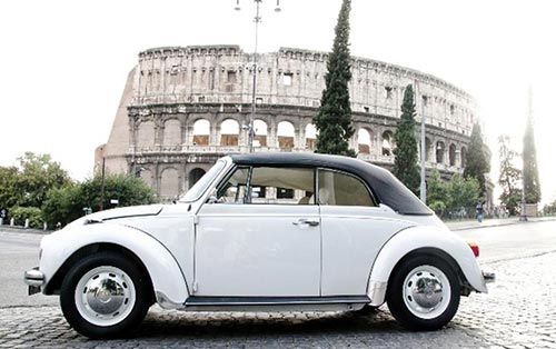 Auto d'epoca per matrimonio